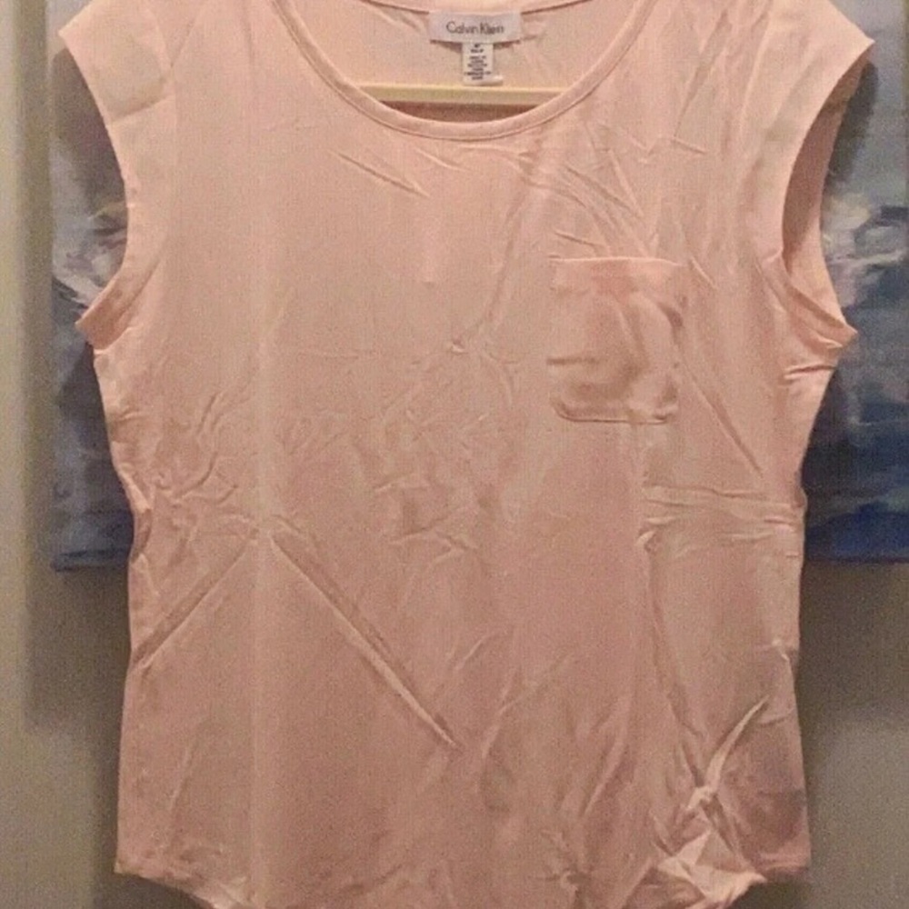 NWT Calvin Klein Pocket Tee